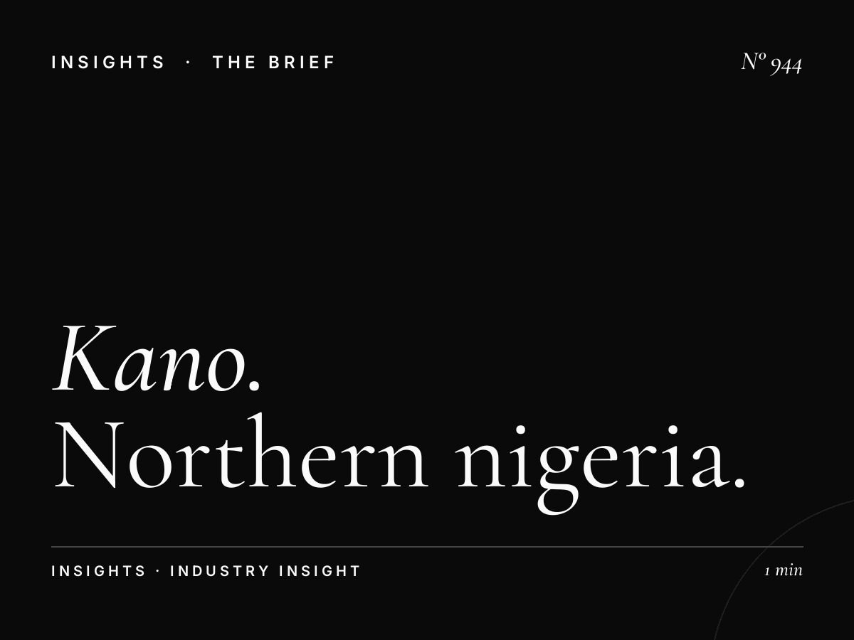 Kano Commercial Center | Northern Nigeria Advertising