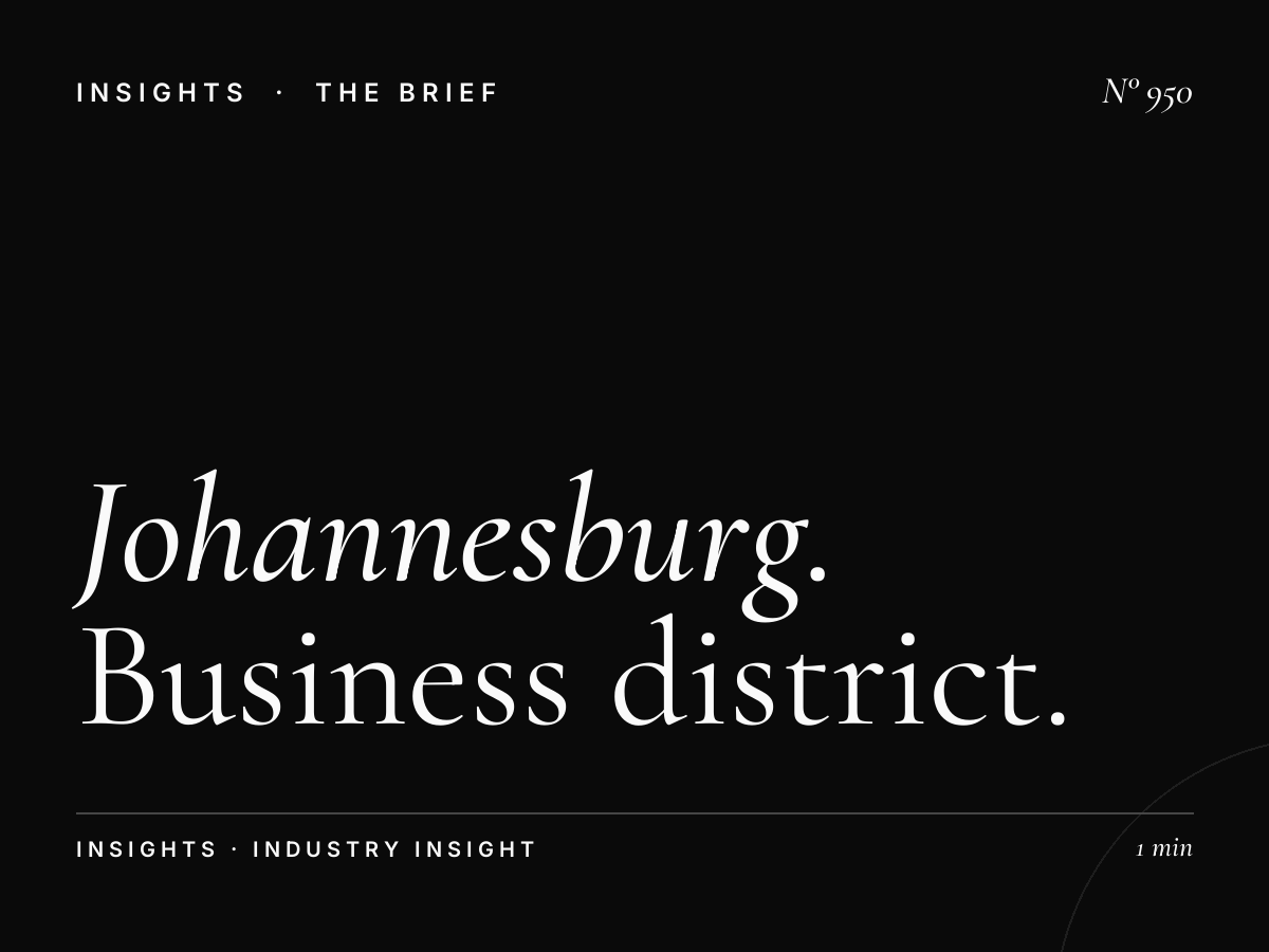 Johannesburg CBD | Business District Advertising