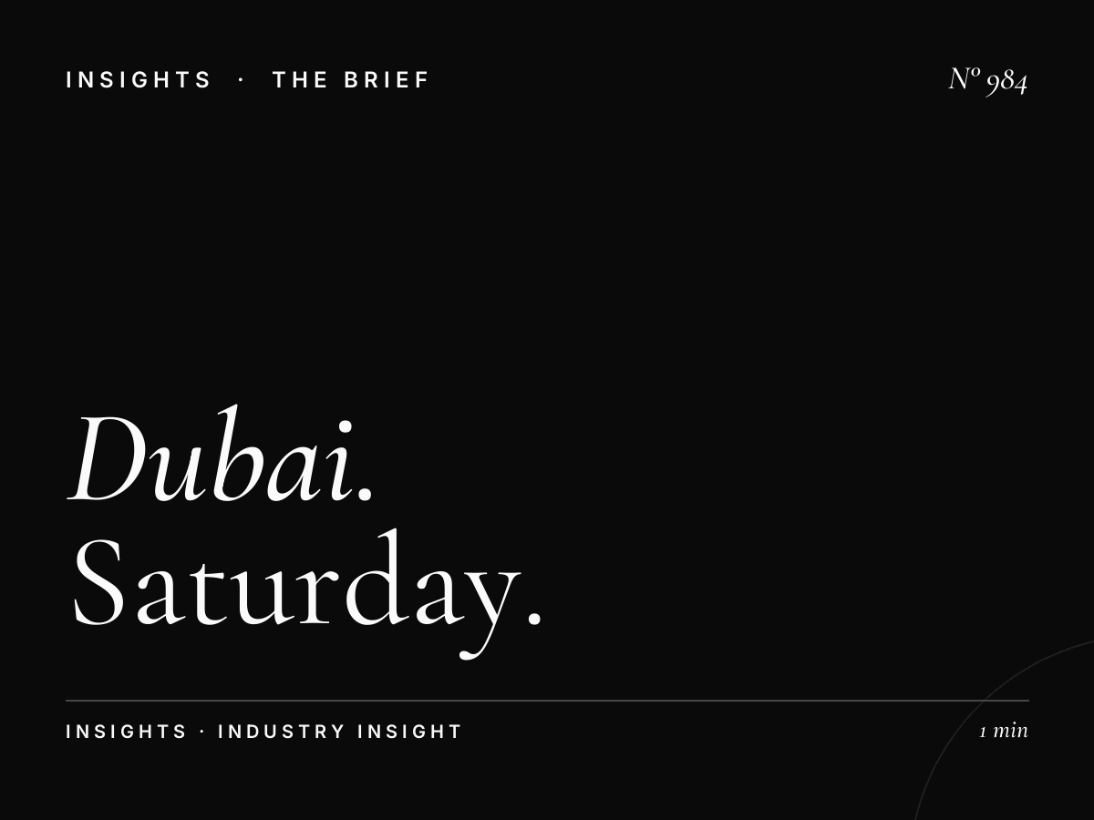 Dubai Racing Weekend | Saturday