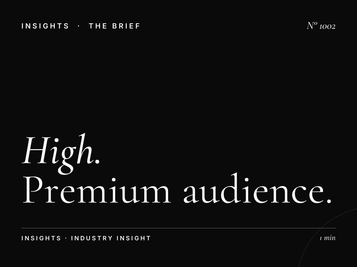 High Net Worth Racing Fans | Premium Audience Advertising Dubai
