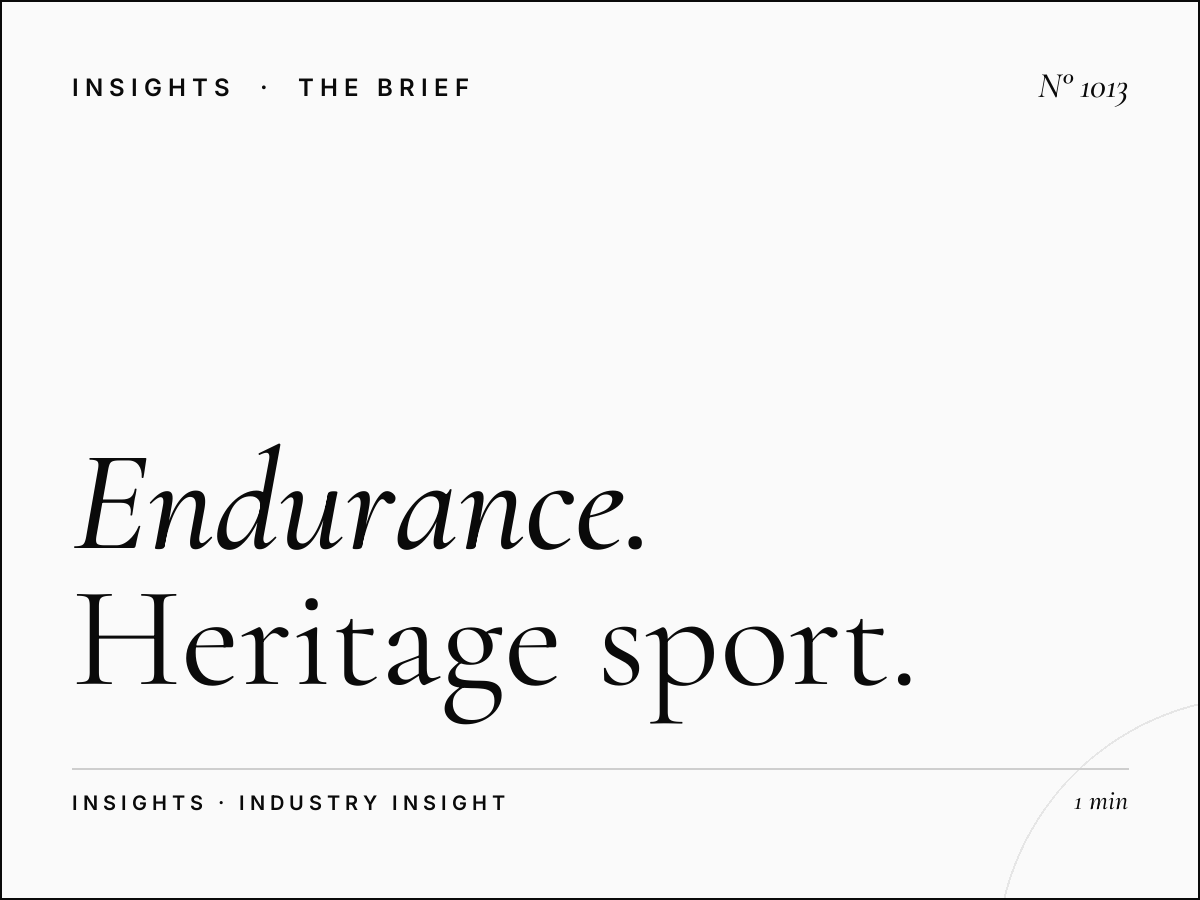 Endurance Racing Advertising UAE | Heritage Sport Coverage Sponsorship