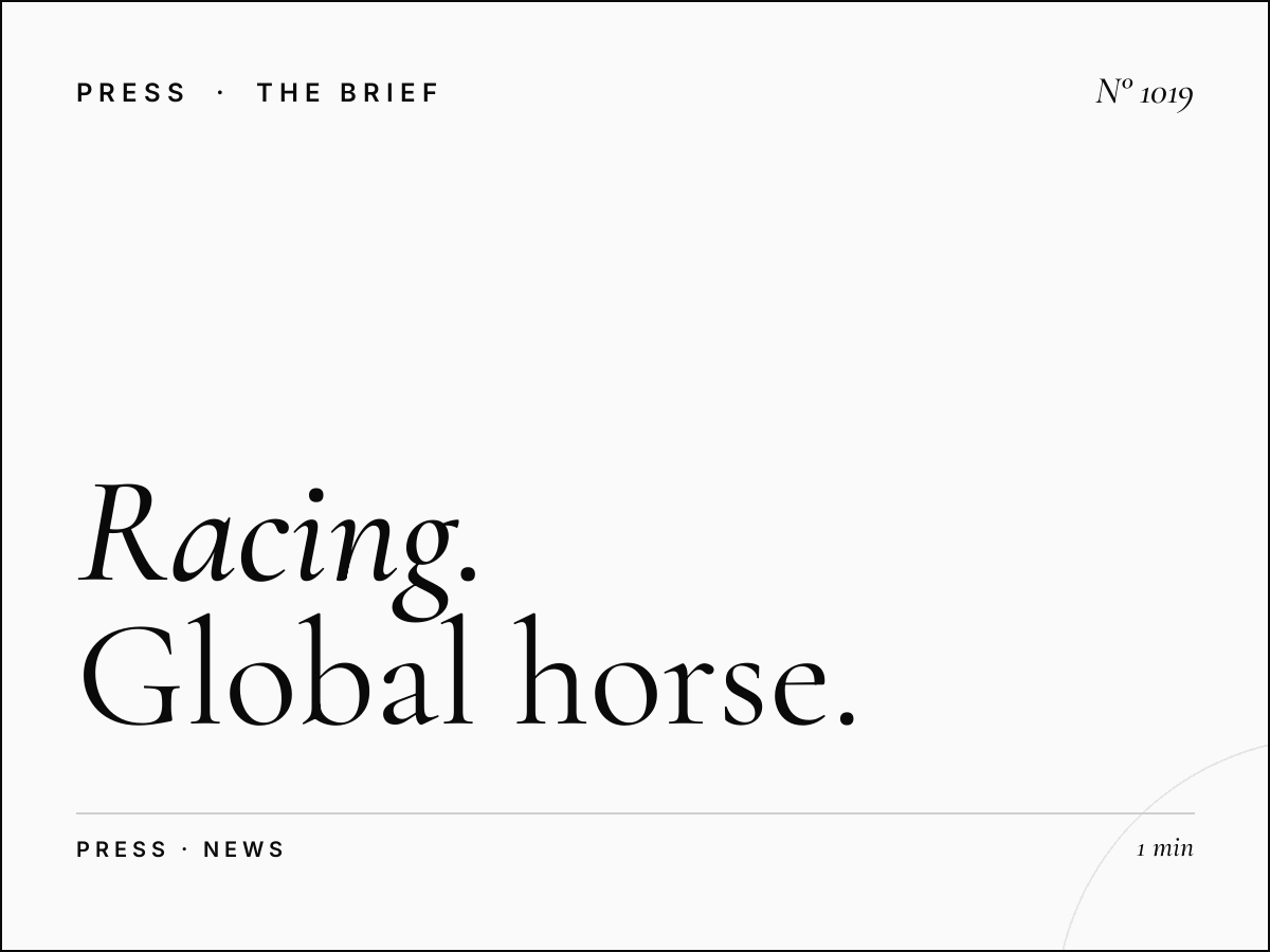 Racing World Advertising | Global Horse Racing News Magazine Sponsorship