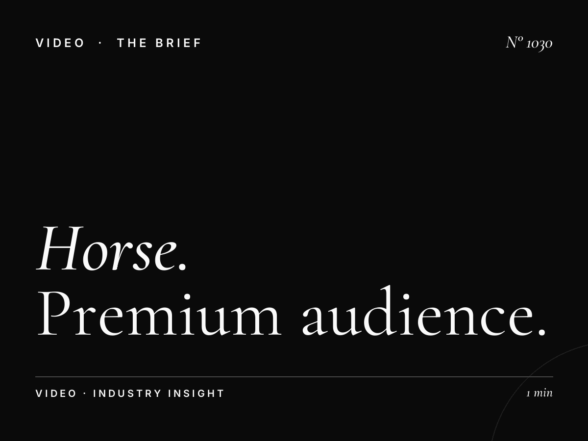 Horse Racing TV Advertising UAE | Premium Audience Targeting Dubai