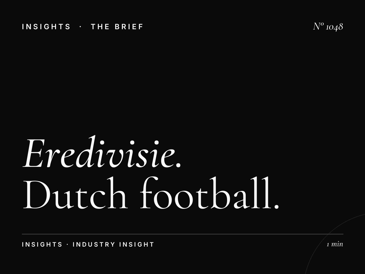 Eredivisie Advertising Strategy | Dutch Football Fans UAE Targeting