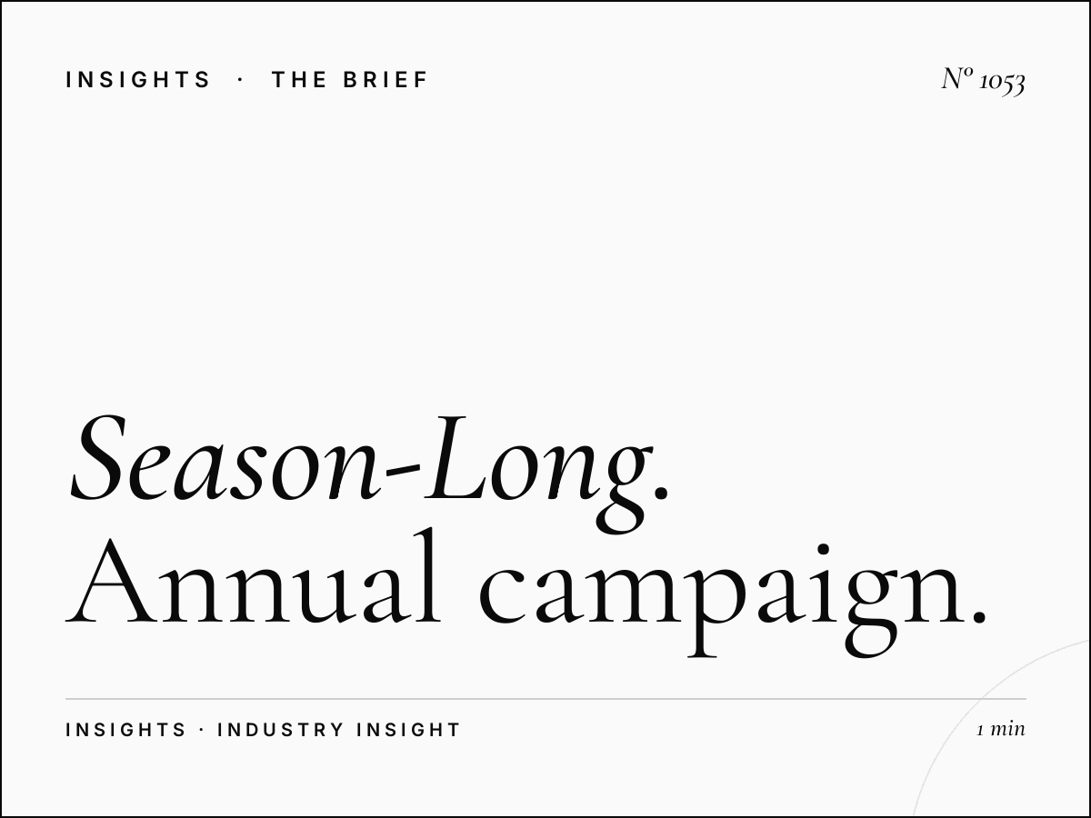 Season-Long Sponsorship Dubai Sports | Annual Campaign Packages