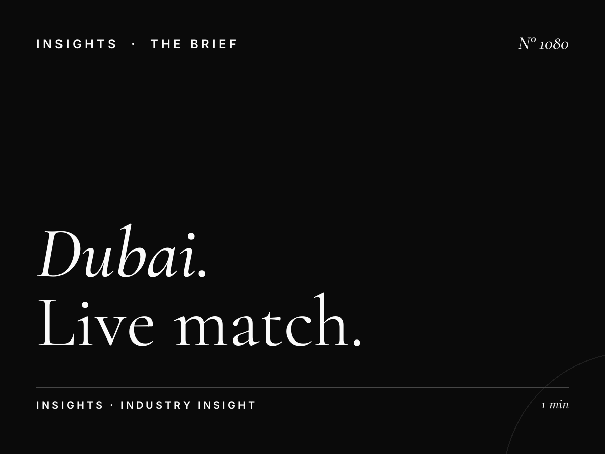 Dubai Sports Prime Time Advertising | Live Match Evening Slots