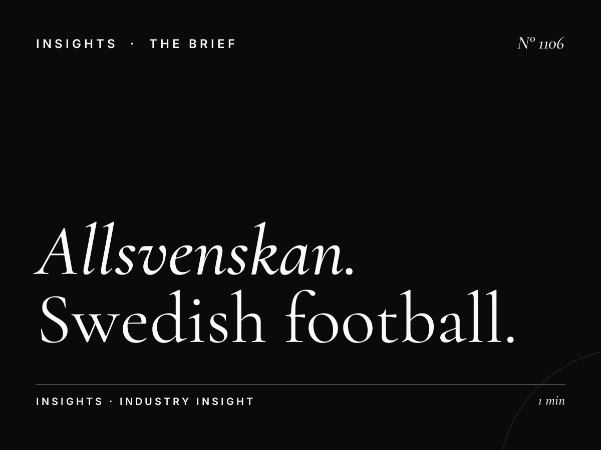 Allsvenskan Advertising | Swedish Football League Dubai Sports Marketing Opportunities