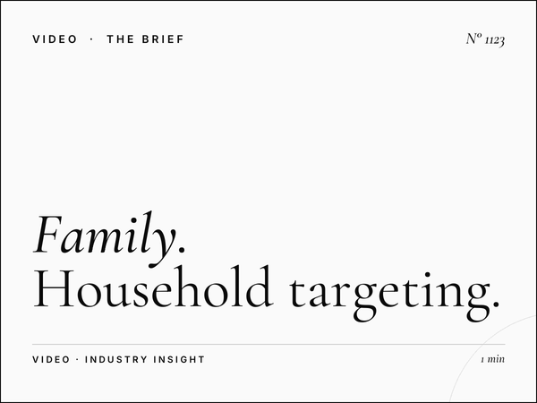 Family TV Advertising Dubai | Household Targeting Programming Strategy