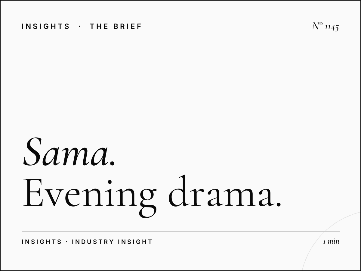 Sama Dubai Prime Time | Evening Drama Series Advertising Strategy