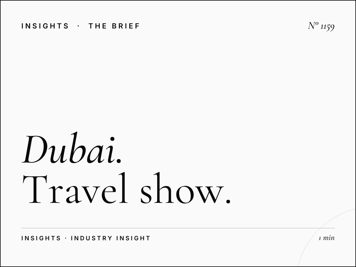 Dubai Cruise | Travel Show Celebrity Interviews Advertising