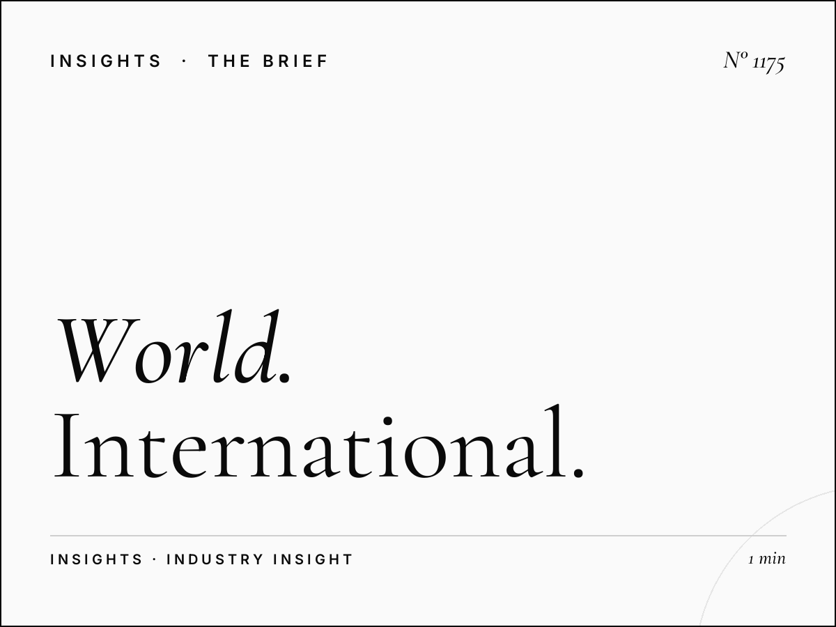 World of Sports | International