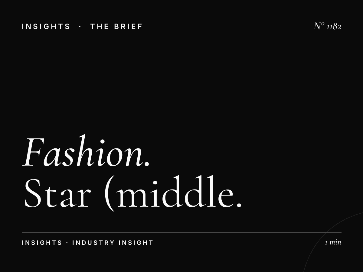 Fashion Star (Middle East):