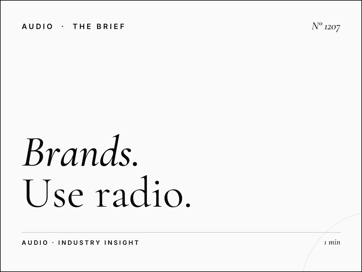 How Can Brands Use Radio to Support Sales