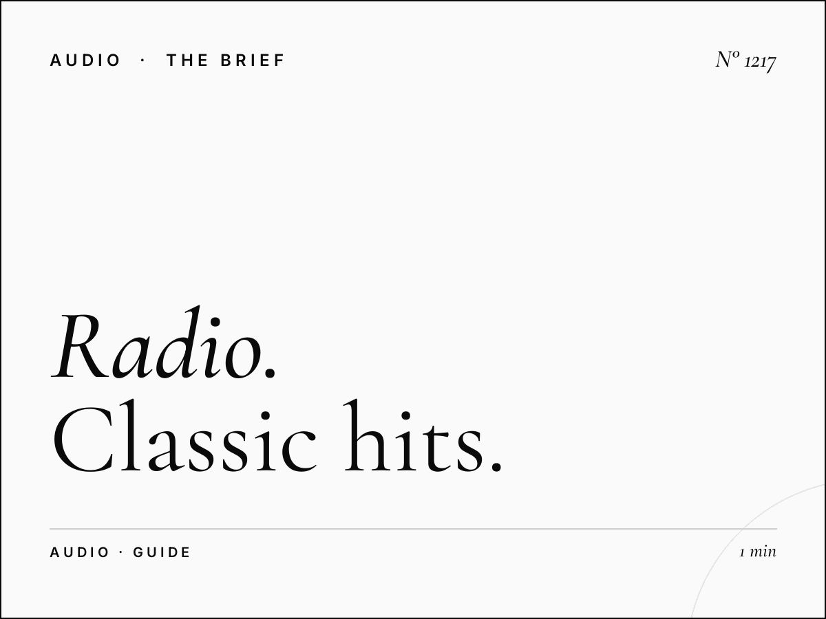 Radio Advertising Gold Radio | Classic Hits Station Campaign Guide