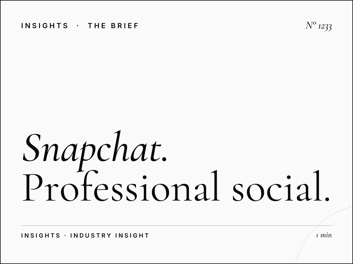Expert Snapchat Ads | Professional Social