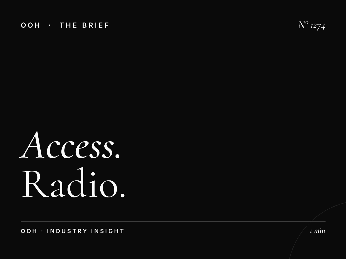 How Can I Access Radio and OOH Audience