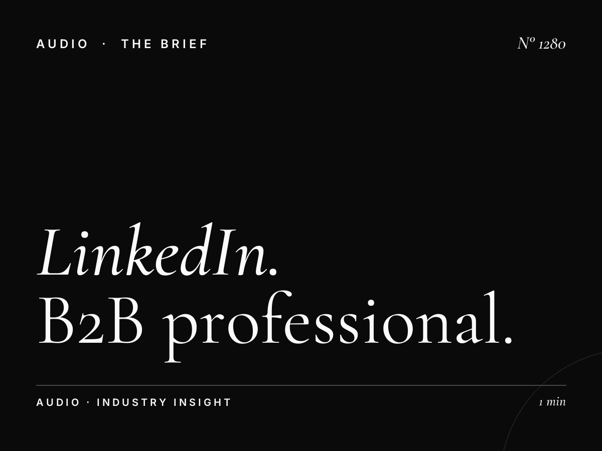 LinkedIn Advertising Services | B2B Professional and Radio Integration