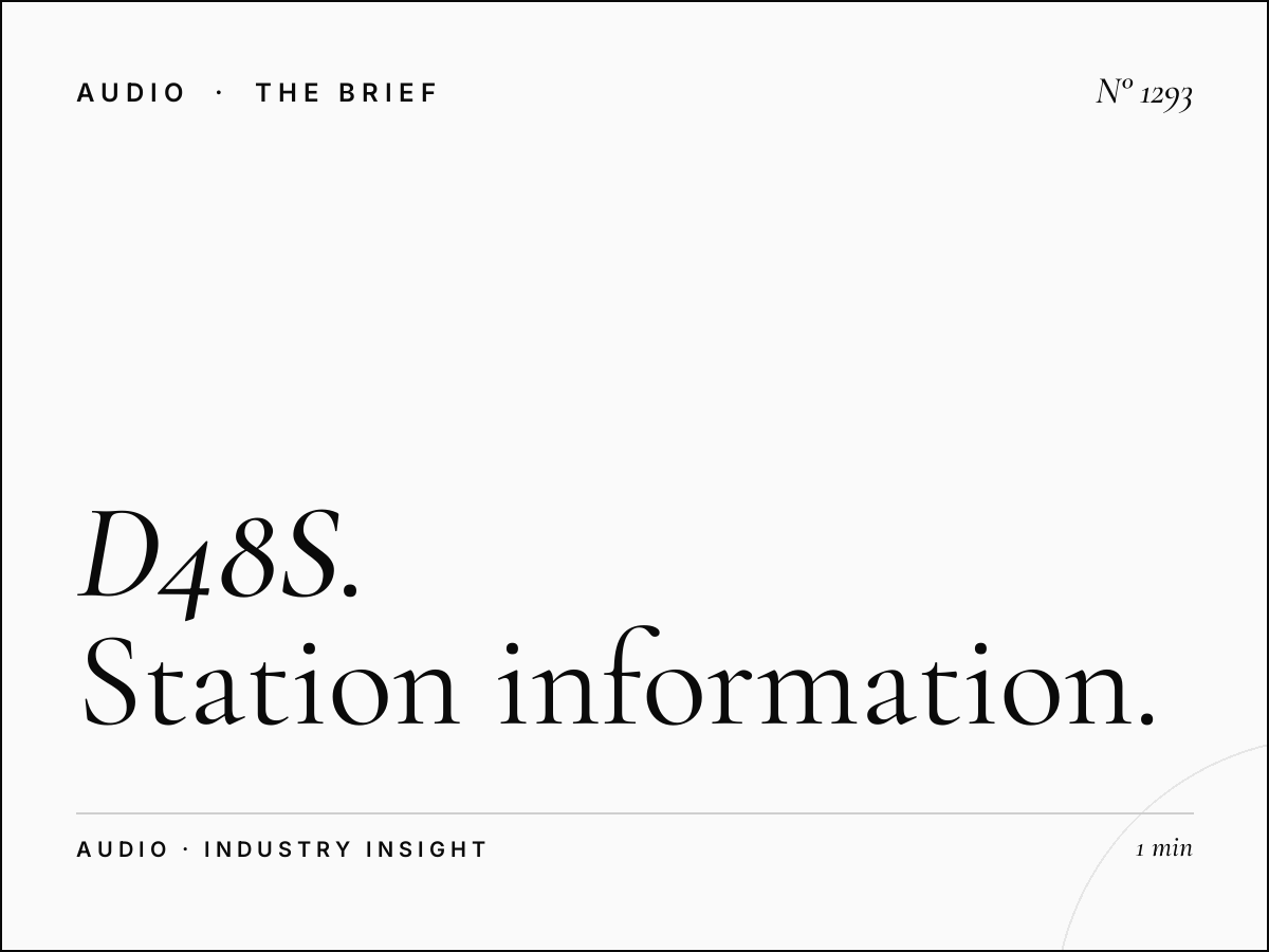 D48S Radio Services | Station Information and Advertising