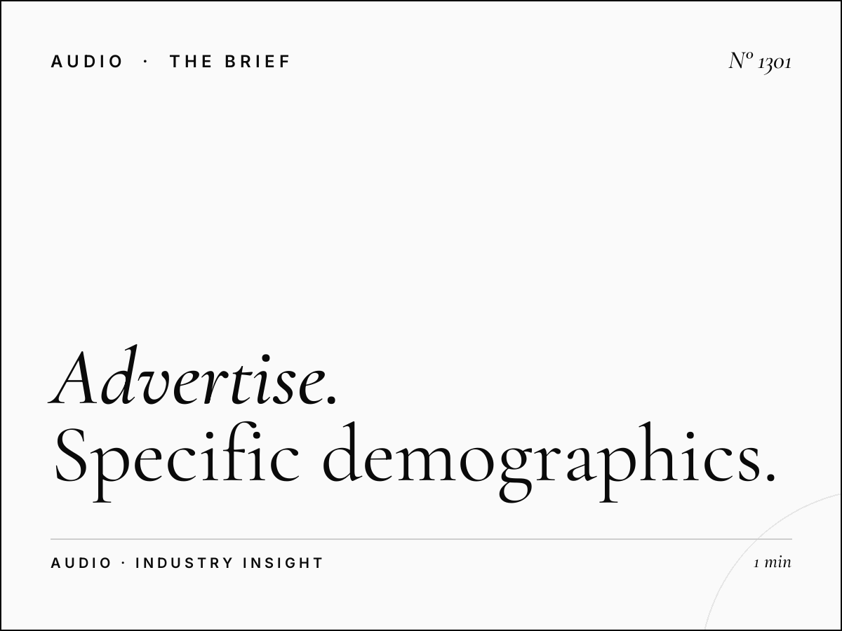 How Do I Advertise to Specific Demographics in the UK Using Radio