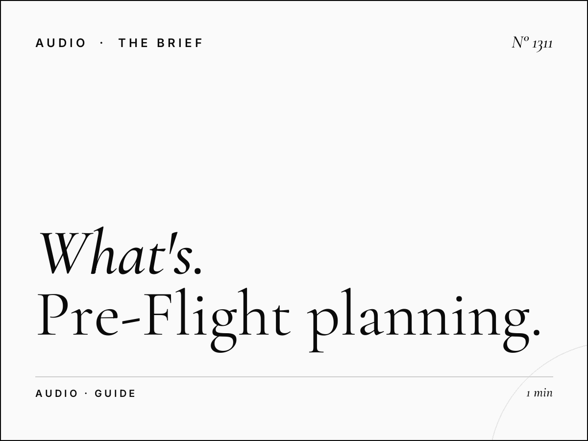 What's the First Step to Launching a Radio Ad Campaign: Pre-Flight Planning Guide