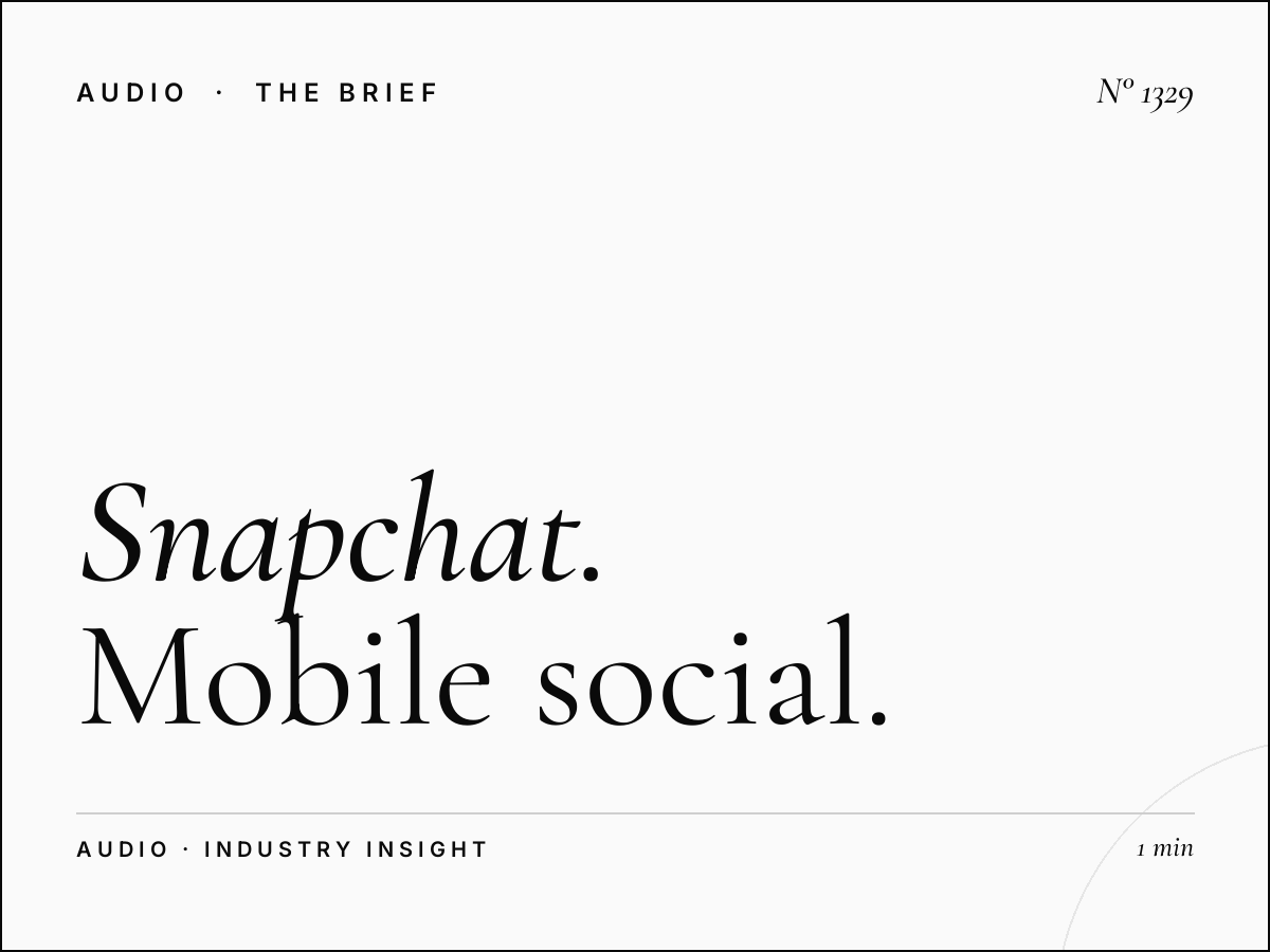 Snapchat Ads UK | Mobile Social and Radio Multi-Channel Strategy