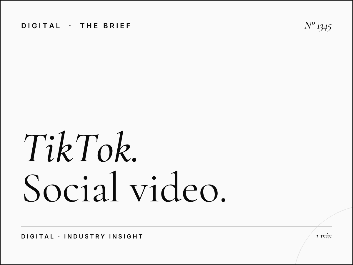 TikTok Advertising Company | Social Video and Traditional Media Mix