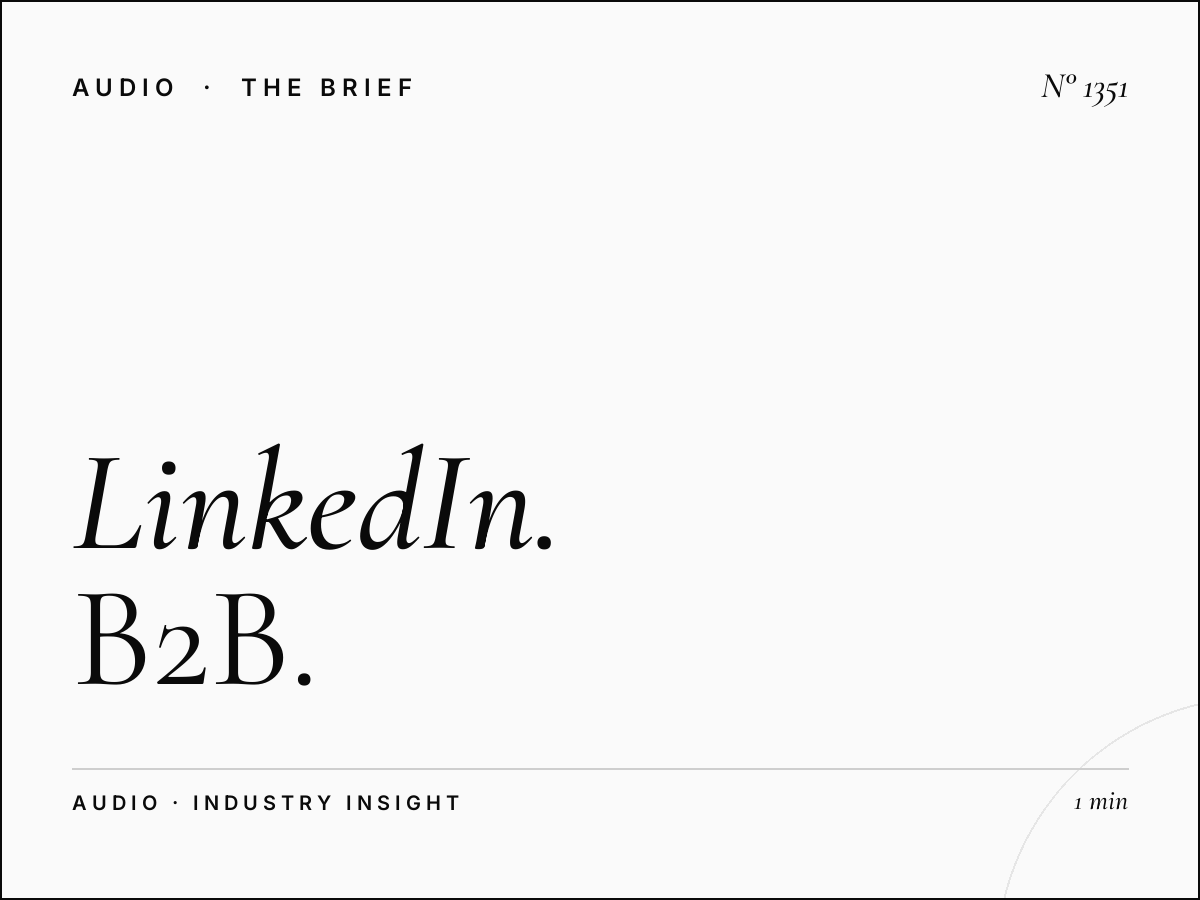 LinkedIn Ads for Professional Services | B2B and Radio Integration