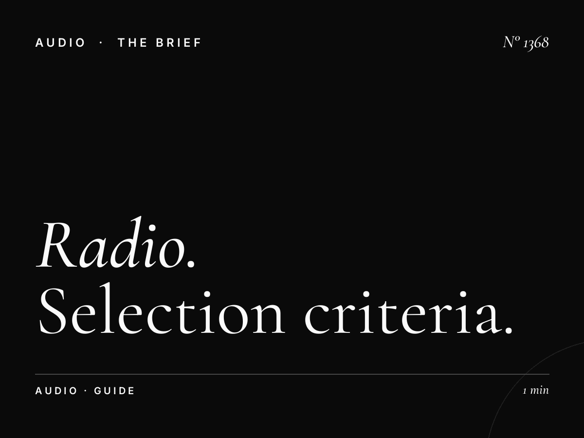 What Radio Station Should I Run My Ads On | Selection Criteria Guide