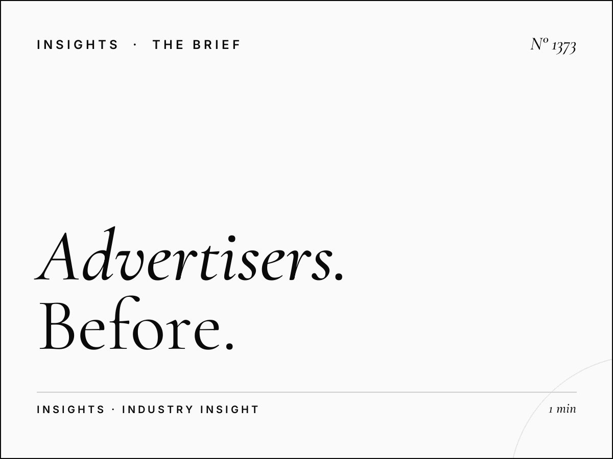 What Should Advertisers Know Before