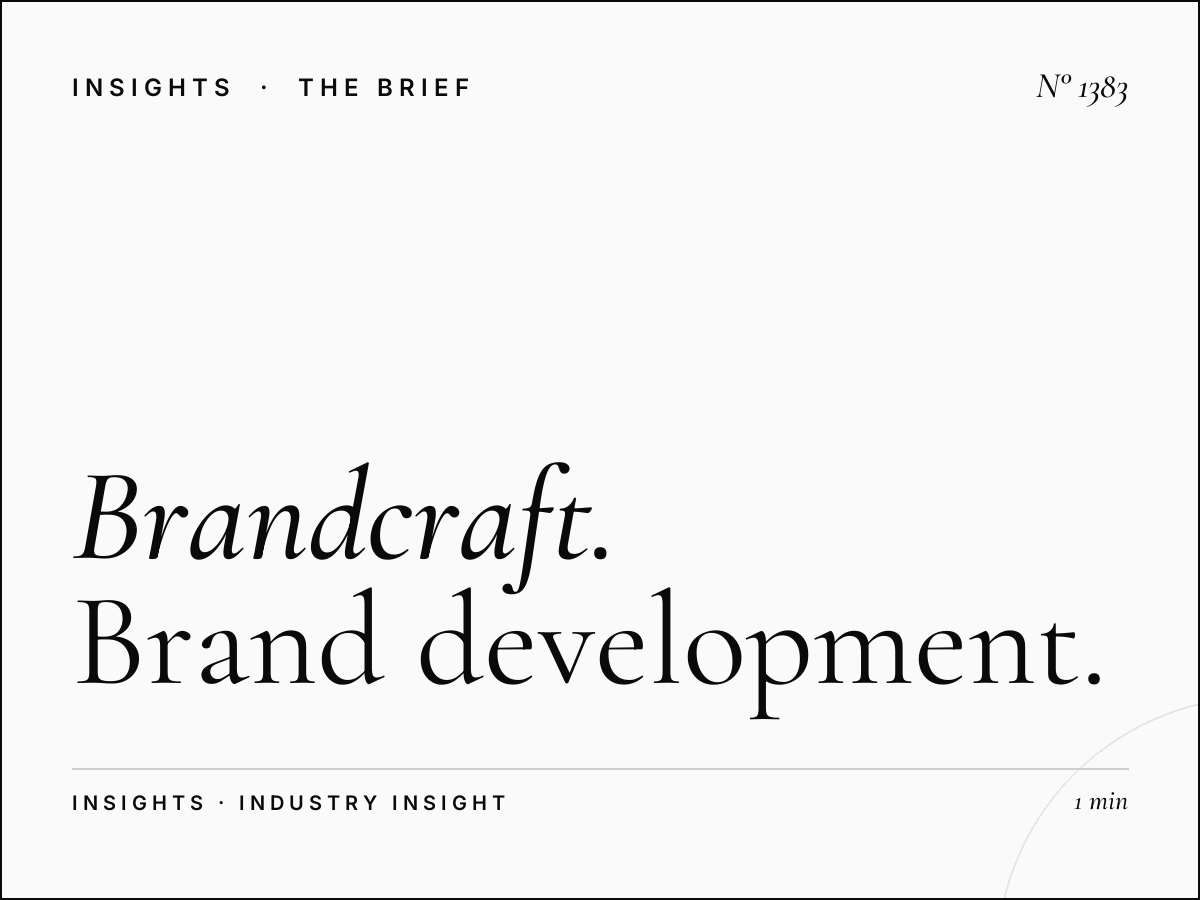 Brandcraft Services | Complete Brand Development and Media Strategy