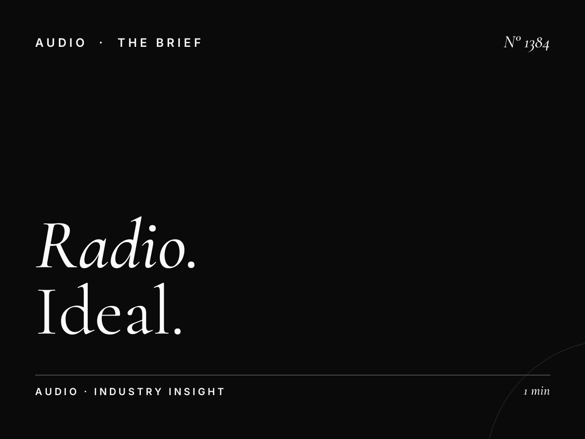 Why is Radio Ideal for Both