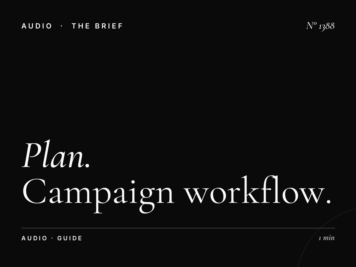 Plan & Buy Radio Ads | Complete Campaign Workflow Guide