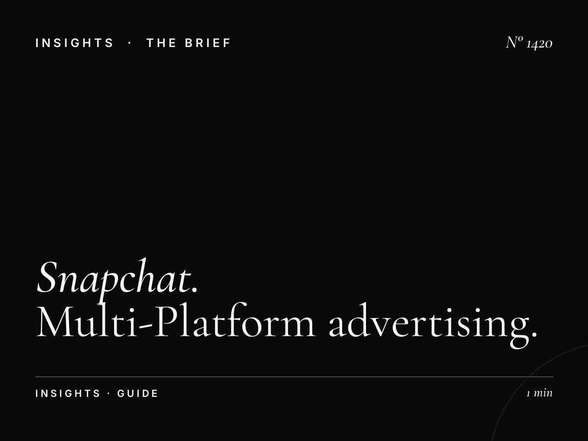 Snapchat Ads Experts | Multi-Platform Advertising Strategy Guide