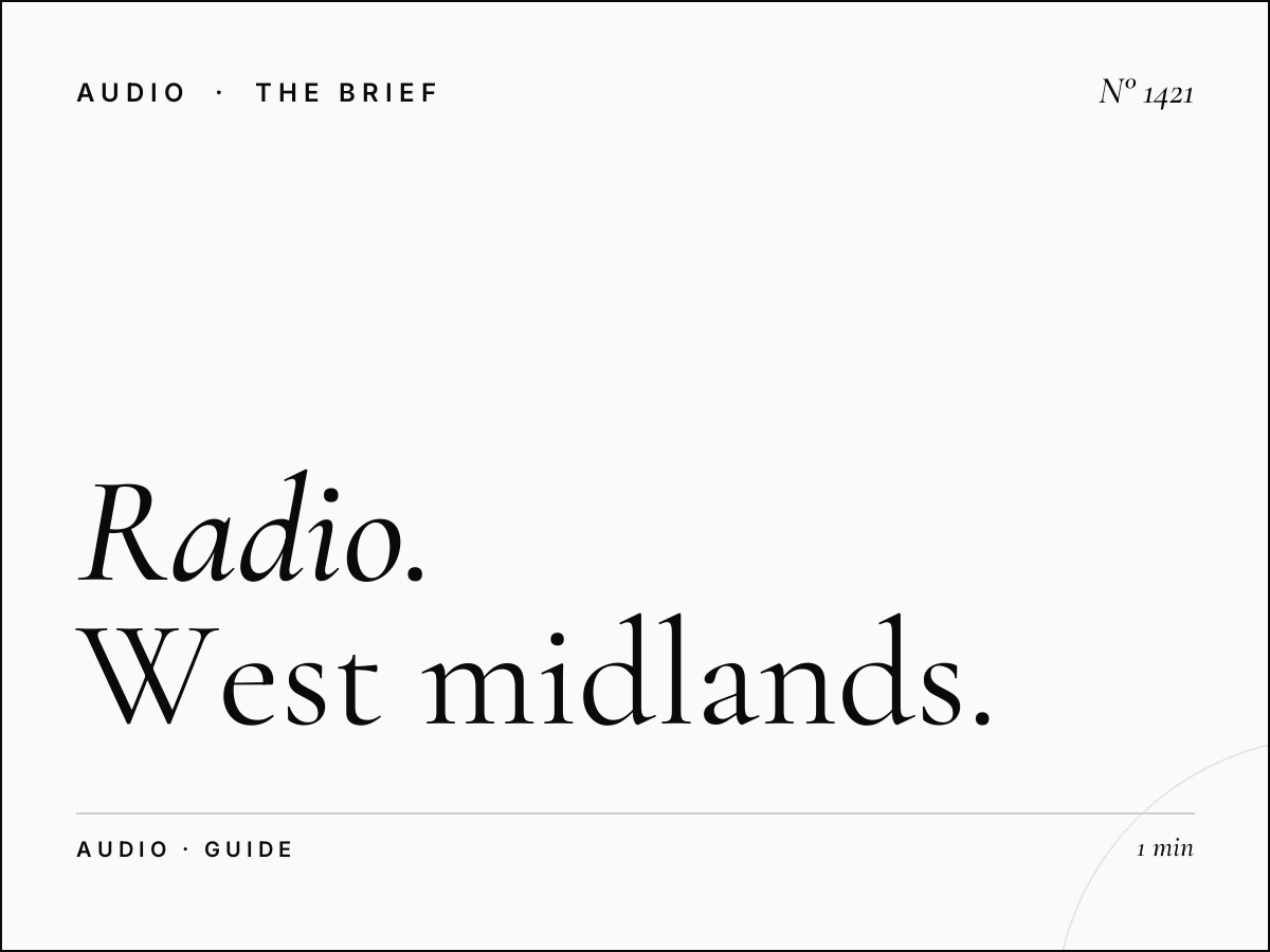 Radio Advertising Birmingham | Complete West Midlands Station Guide