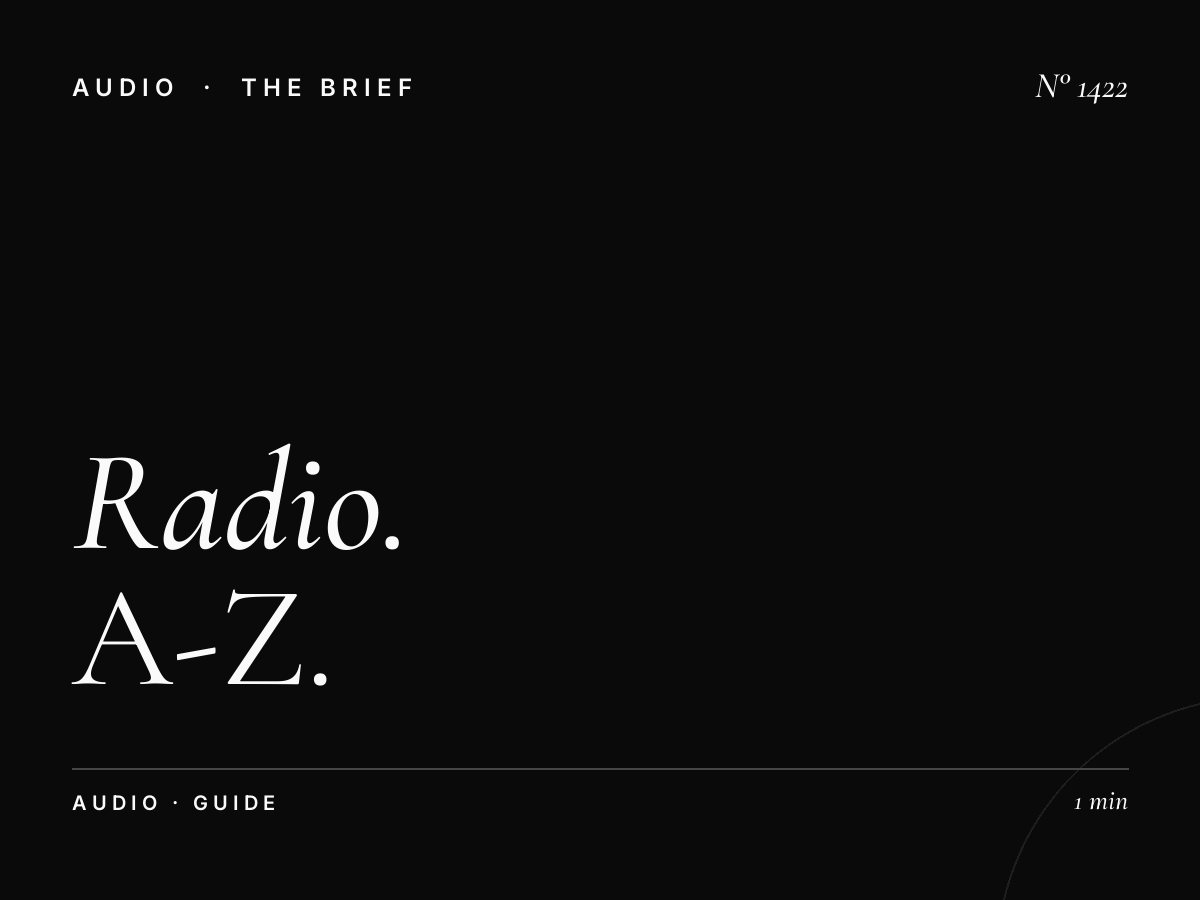 Radio Advertising Guide | Complete A-Z