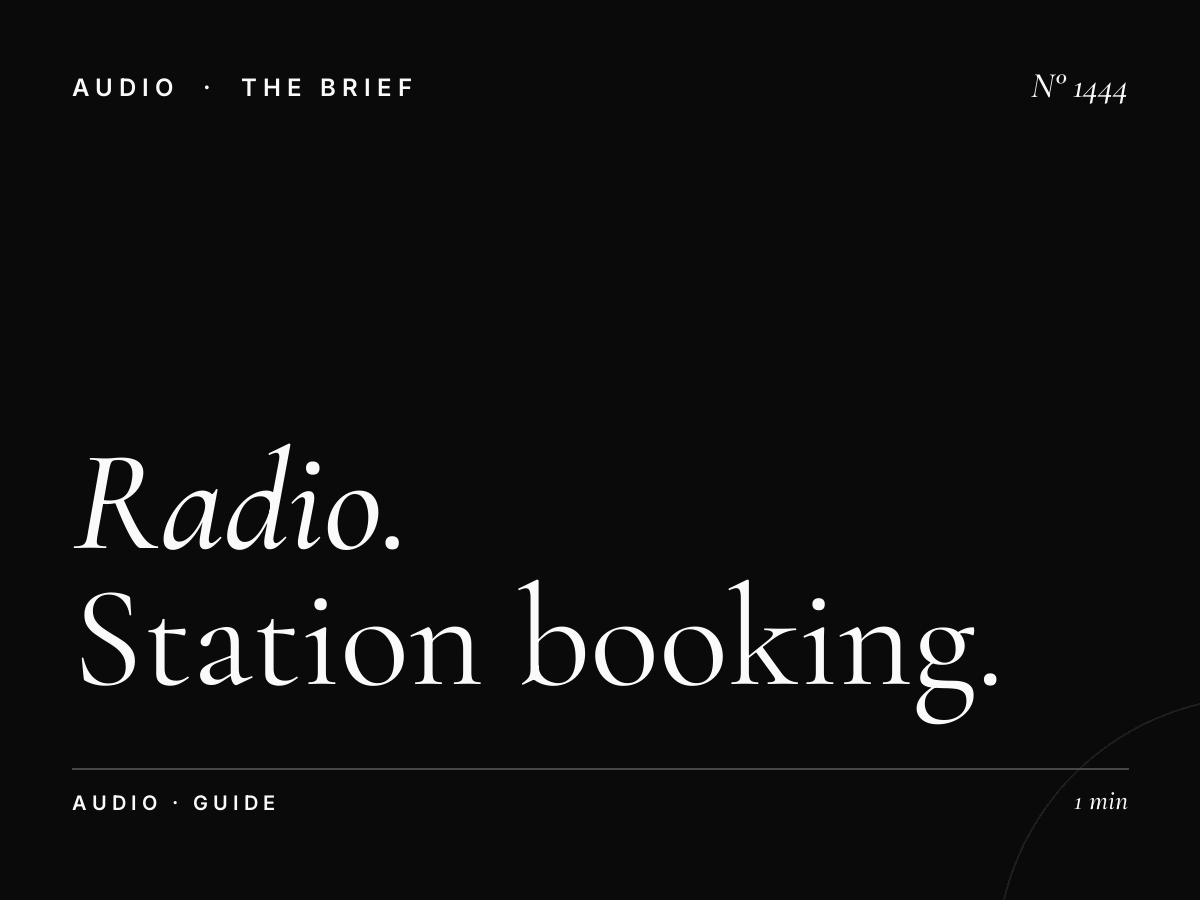 Radio Media Buying | Complete Station Booking Guide