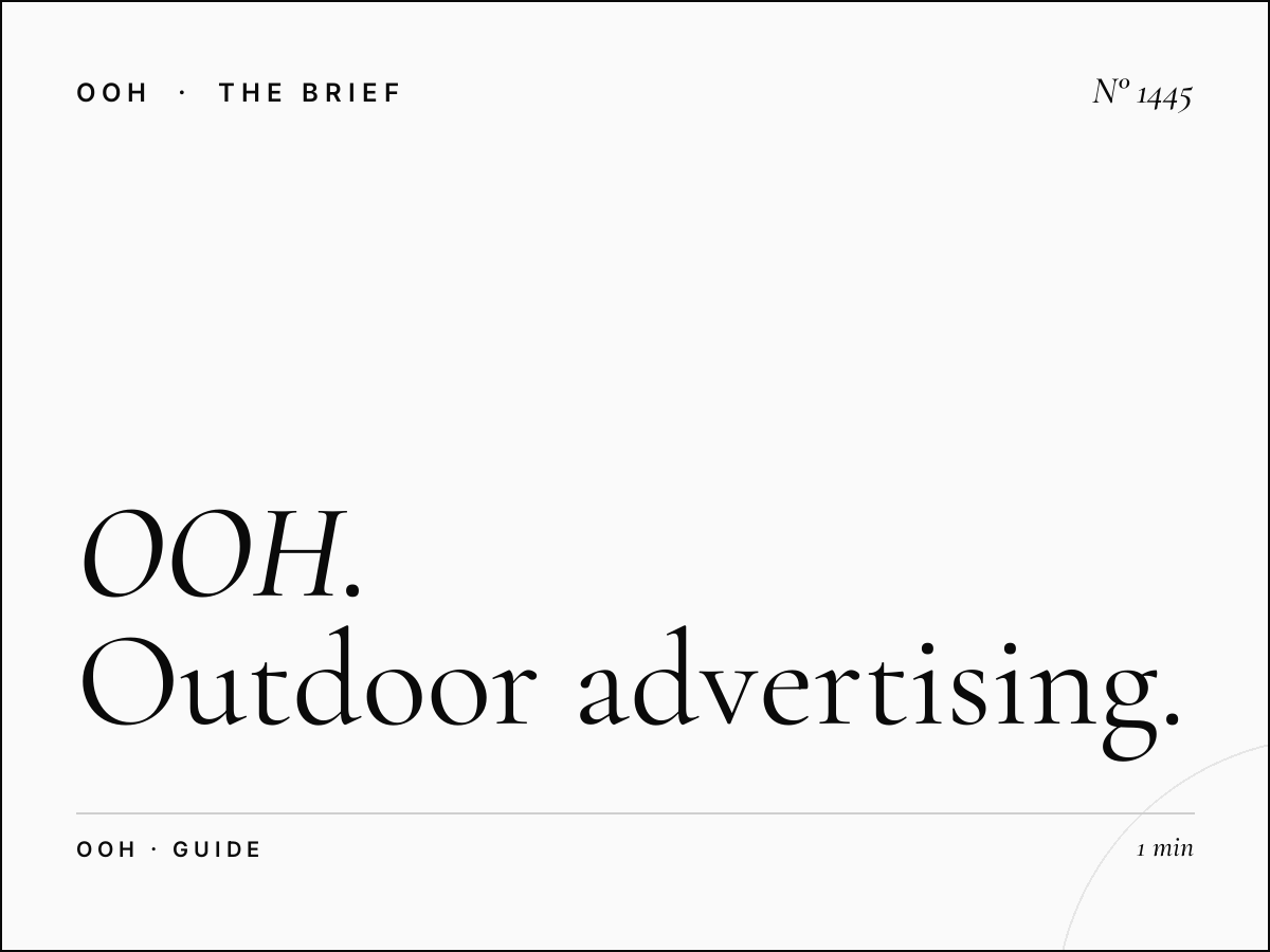 OOH Media Buying UK | Complete Outdoor Advertising Platform Guide