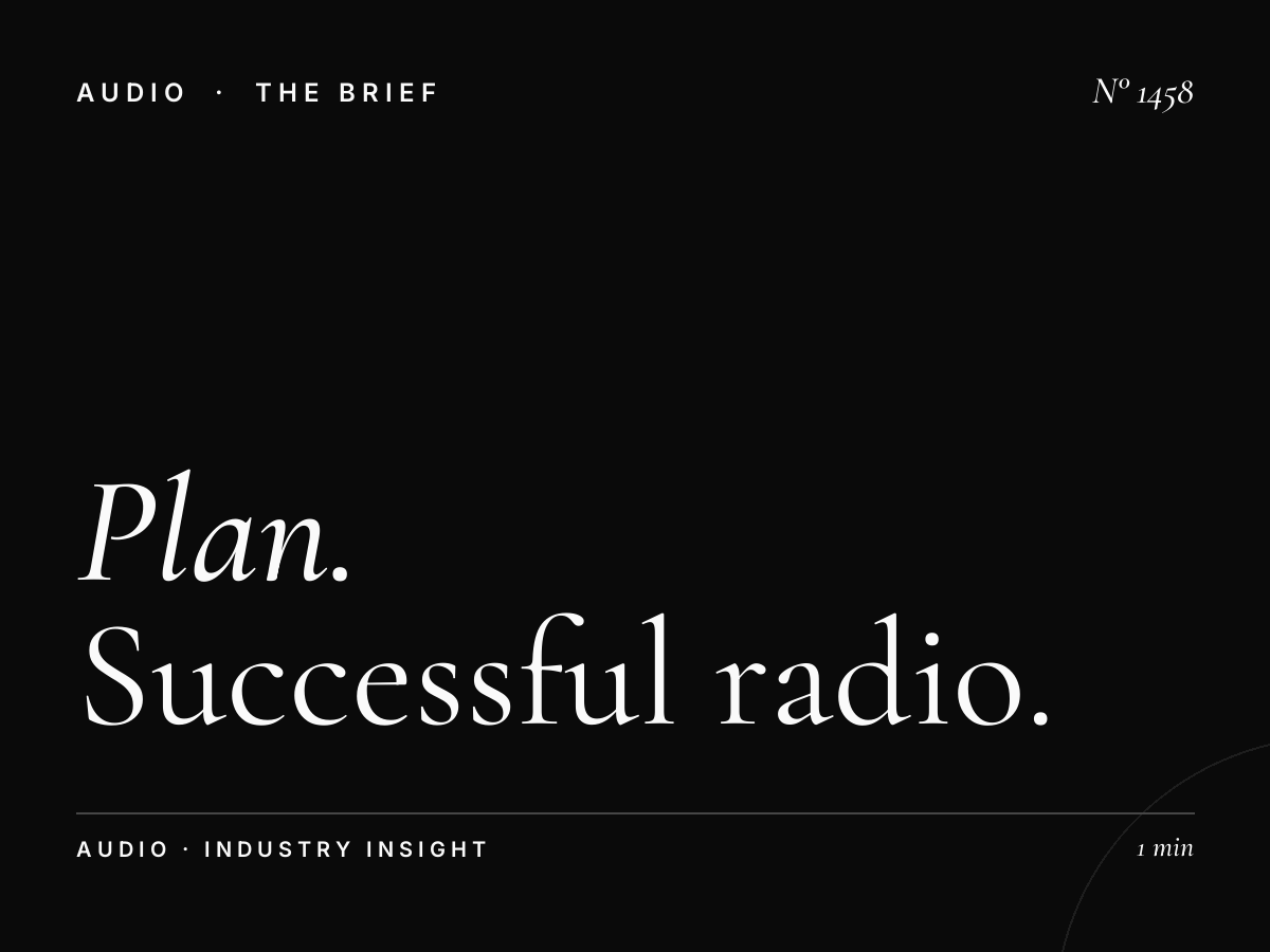 How Do You Plan a Successful Radio Campaign From