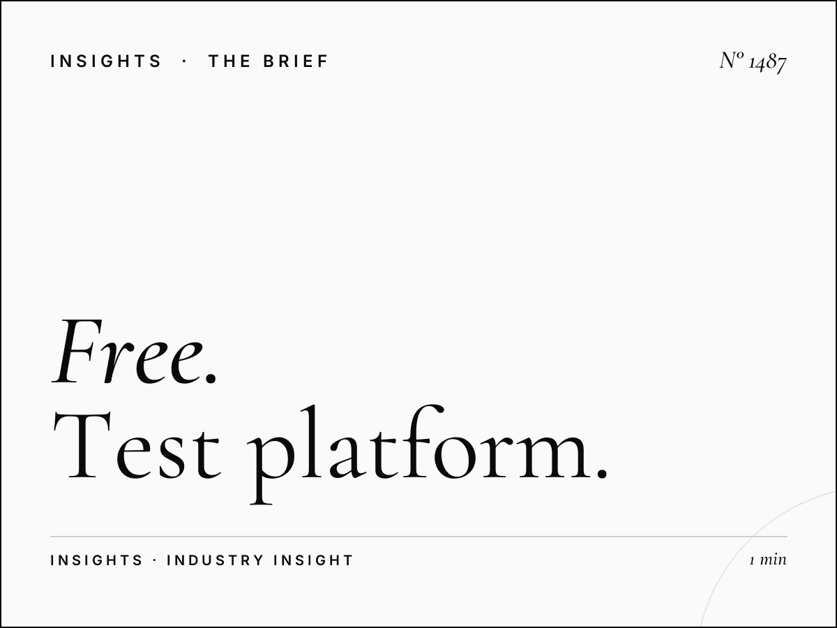 Free Trial Available | Test Platform Risk-Free