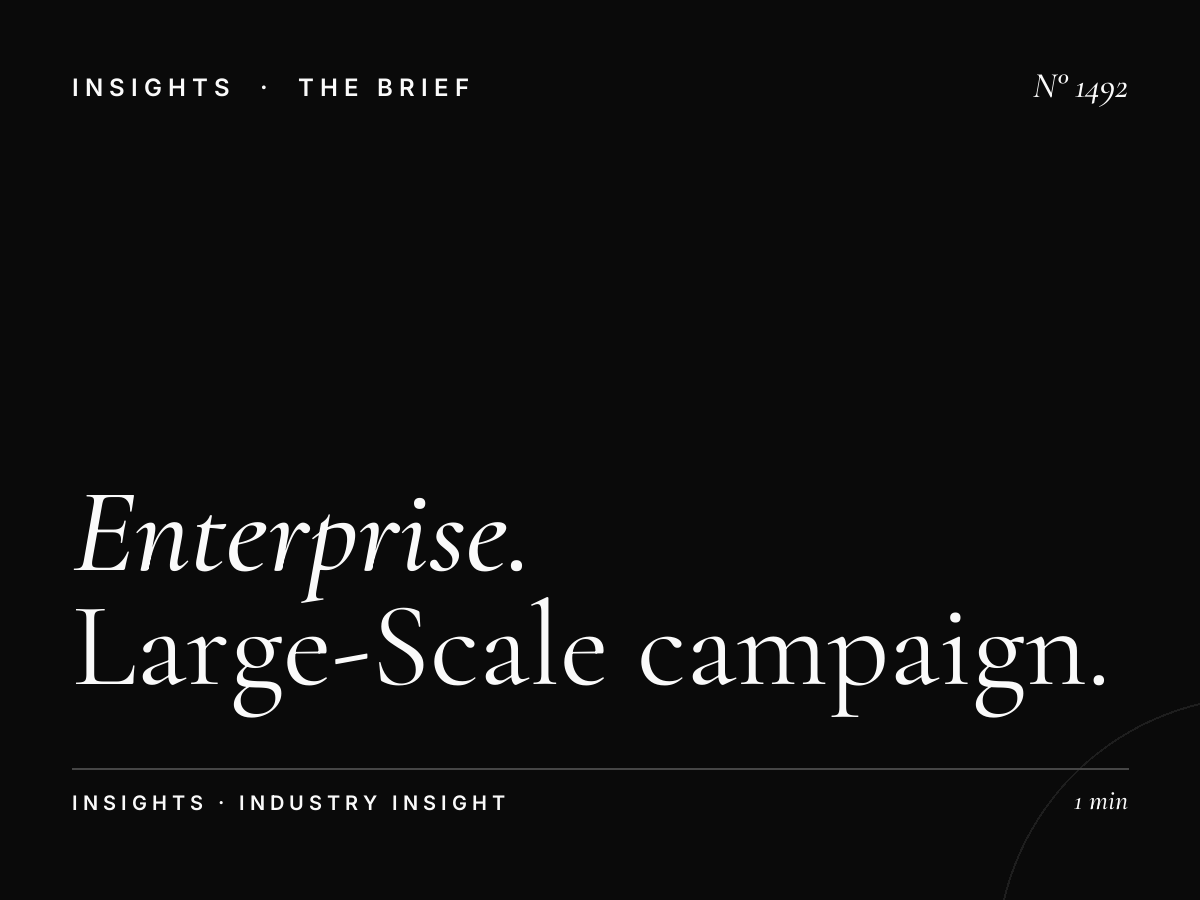 Enterprise Solutions Available | Large-Scale Campaign Tools