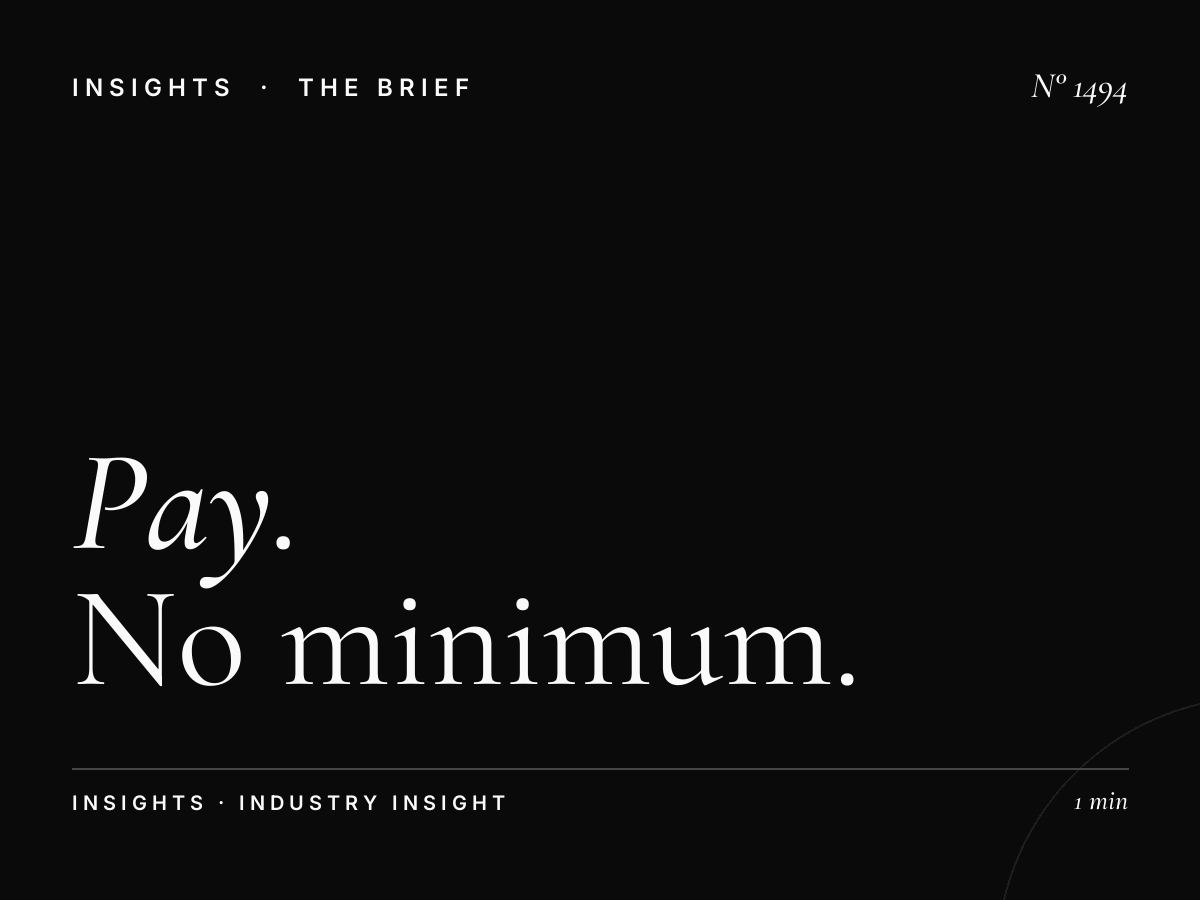 Pay As You Go | No Minimum Commitment Required