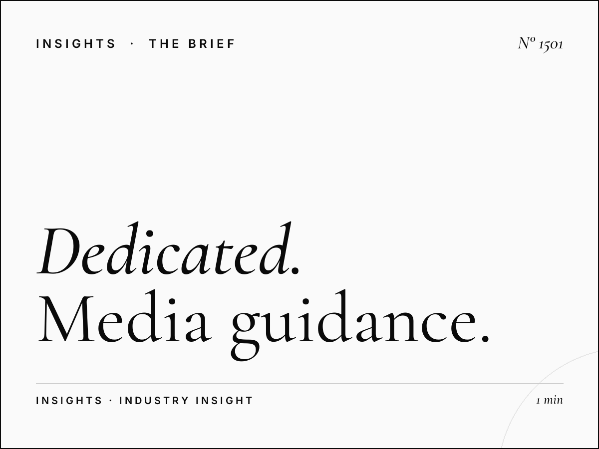 Dedicated Support Available | Expert Media Guidance