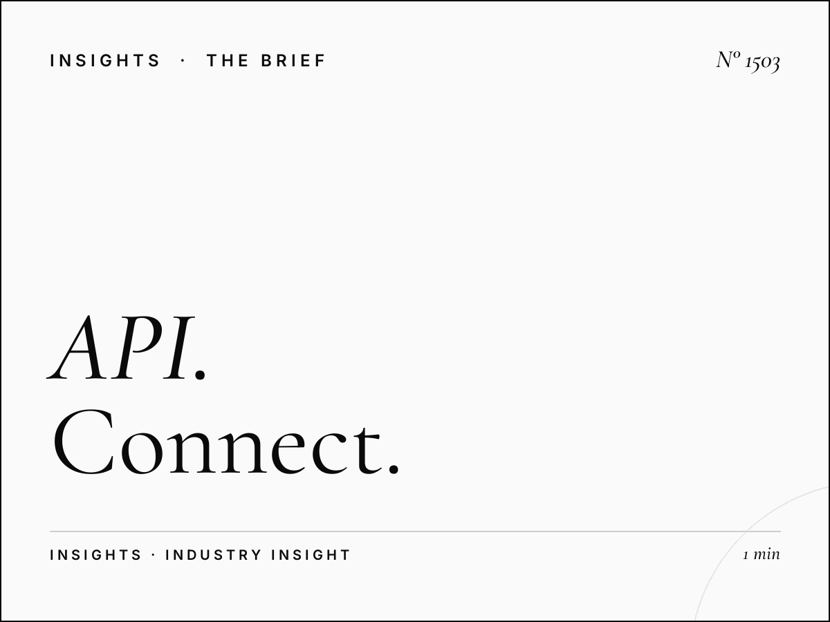 API Integration Available | Connect Your Systems