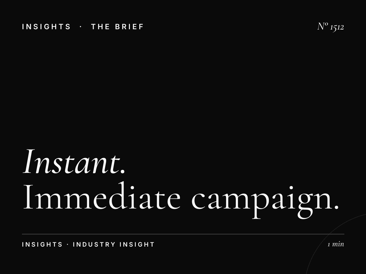 Instant Confirmation Media Booking | Immediate Campaign Approval