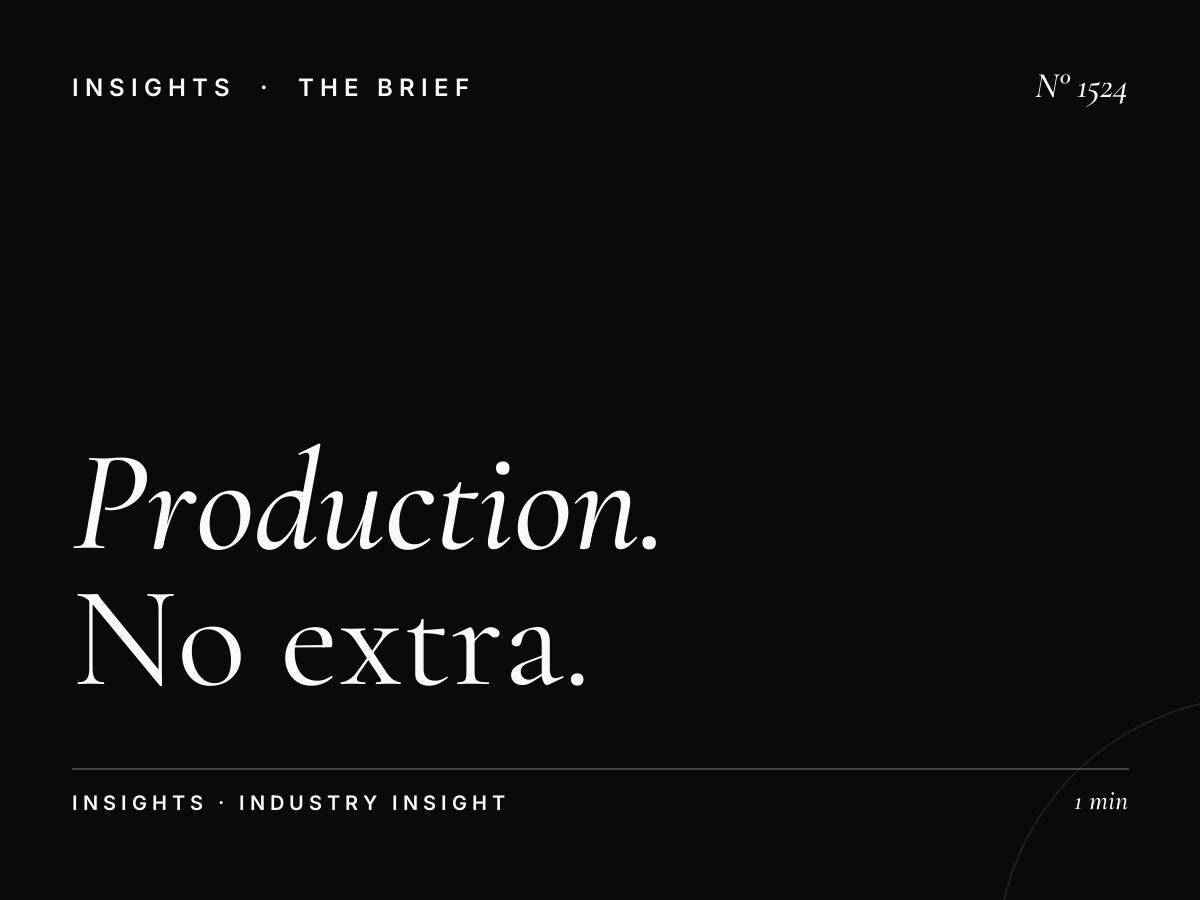 Production Services Included | No Extra Creative Fees