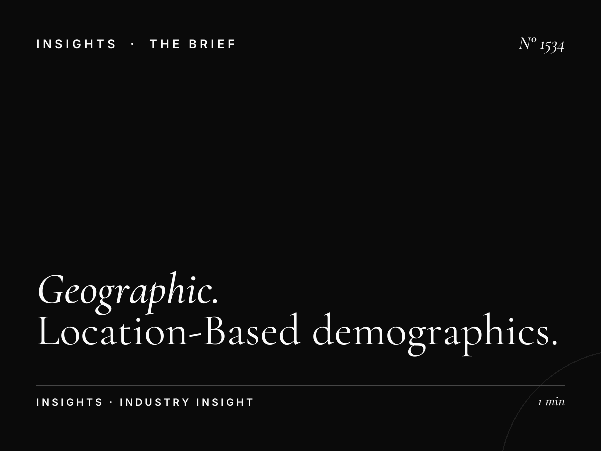 Geographic Audience Insights | Location-Based Demographics