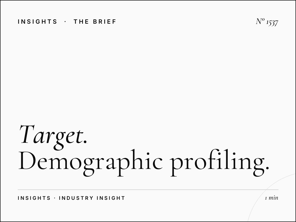 Target Audience Insights | Demographic Profiling Tools