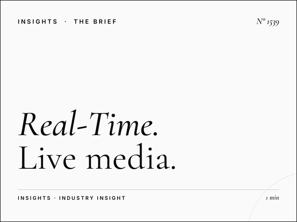 Real-Time Audience Insights | Live Media Buying Data