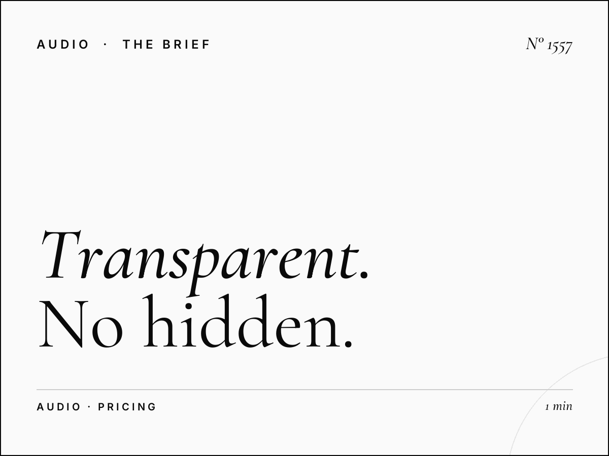 Transparent Radio Advertising Pricing | No Hidden Fees