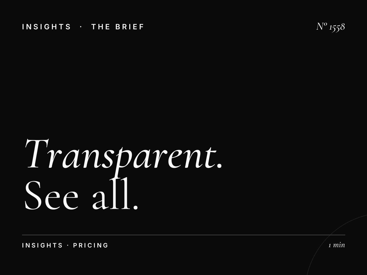 Transparent Media Pricing Online | See All Costs Upfront